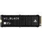 WD Black SN850P NVMe SSD Solid state-drev WDBBYV0010BNC-WRSN 1TB M.2 PCI Express 4.0 x4 (NVMe)
